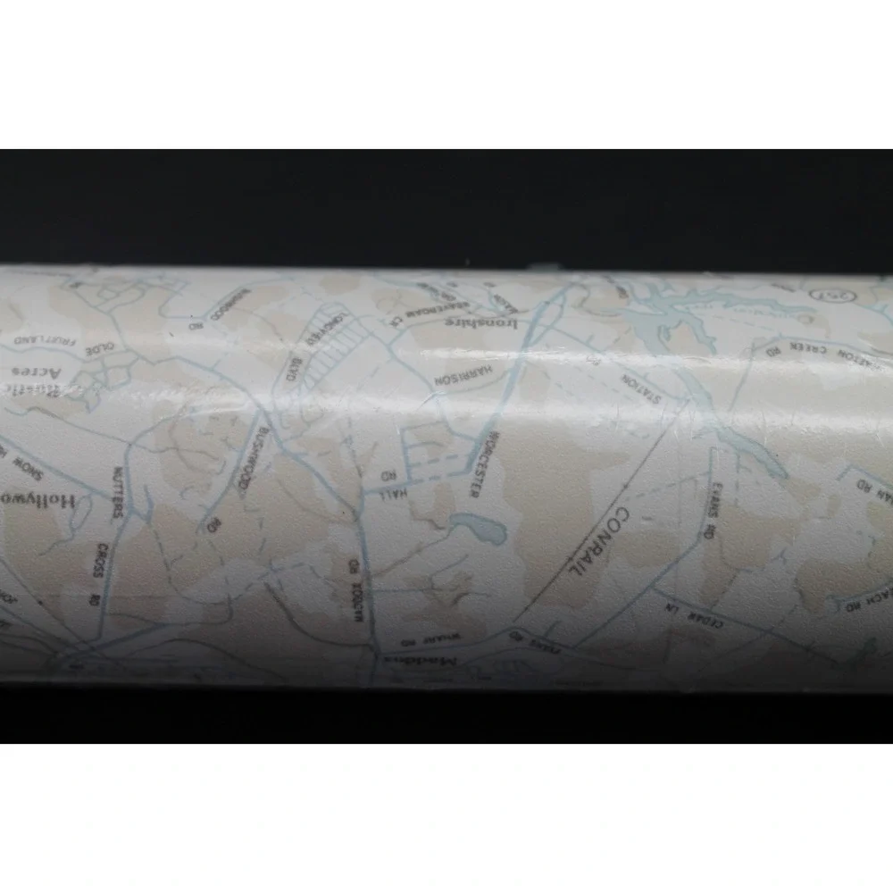 St James Nautical Map Wallpaper Double Roll 20.5in x 33ft Vinyl FS4964 Prepasted